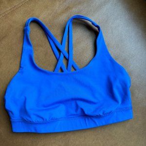 NWOT Blazer Blue Lululemon Energy Bra